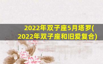 2022年双子座5月塔罗(2022年双子座和旧爱复合)