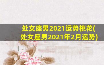 处女座男2021运势桃花(处女座男2021年2月运势)