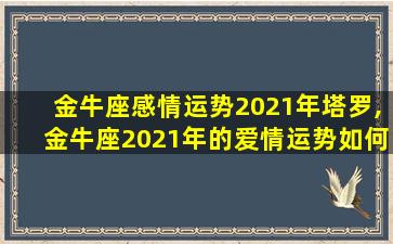 金牛座感情运势2021年塔罗,金牛座2021年的爱情运势如何