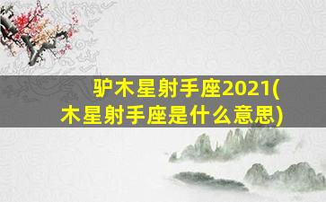 驴木星射手座2021(木星射手座是什么意思)